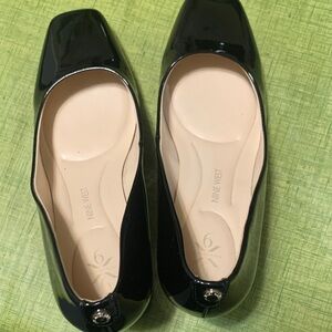 Nine West Black Patent Flats